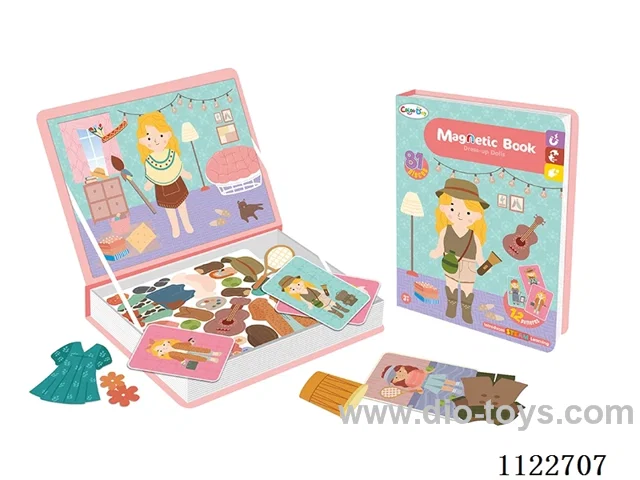 Magnetic Book-Dress-up Dolls