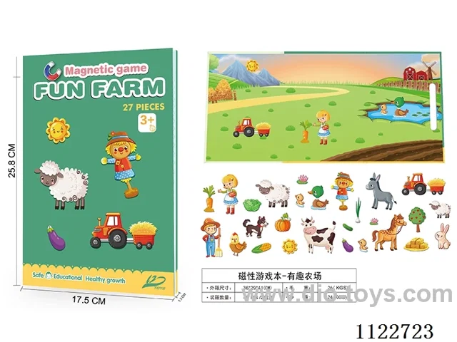 Magnetic game Ben - Fun farm