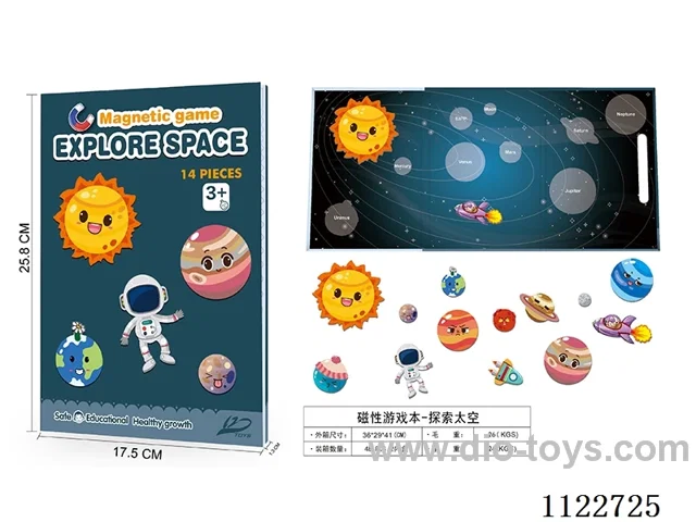 Magnetic game Ben - Explore space
