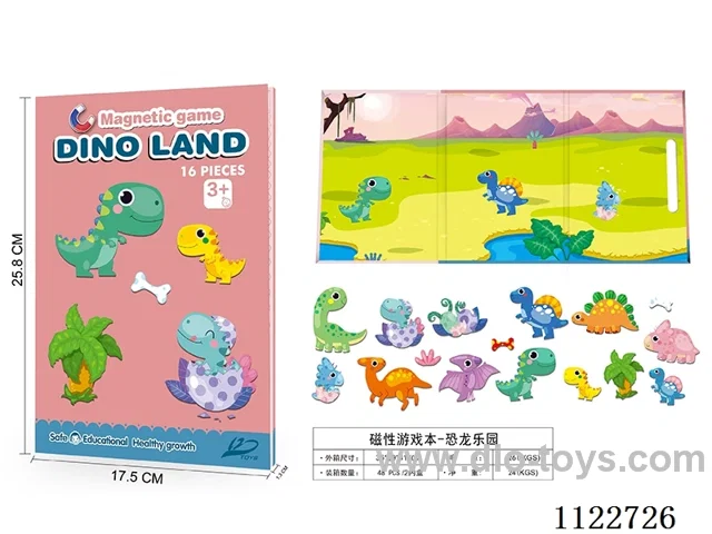 Magnetic game Ben - Dinosaur Paradise