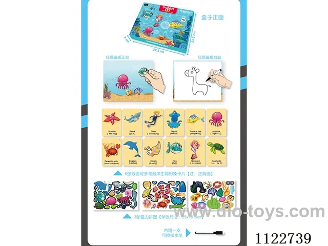 Marine magnetic puzzle