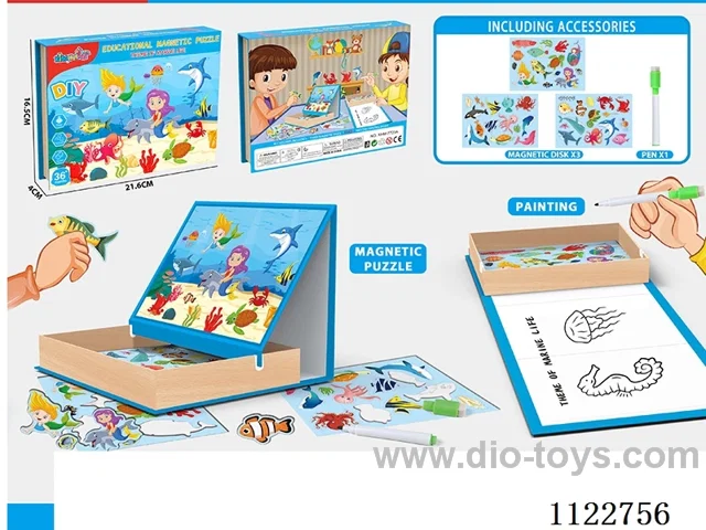 Puzzle Magnetic Puzzle (Marine Life)