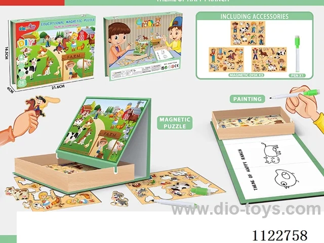 Puzzle Magnetic Puzzle (Happy Ranch)