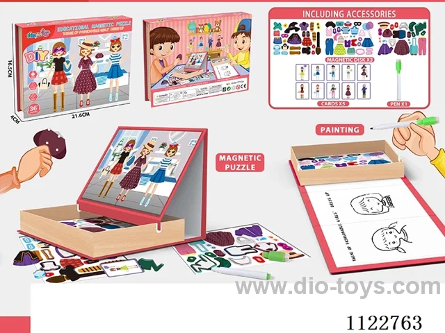 Puzzle Magnetic Puzzle (Fashion Girl)
