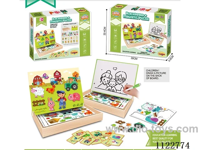 Puzzle Magnetic diy Puzzle (Happy Ranch theme)