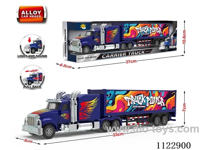 Acousto-optic alloy pull-back truck