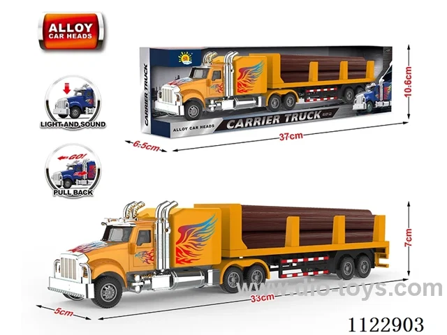 Acousto-optic alloy pull-back truck
