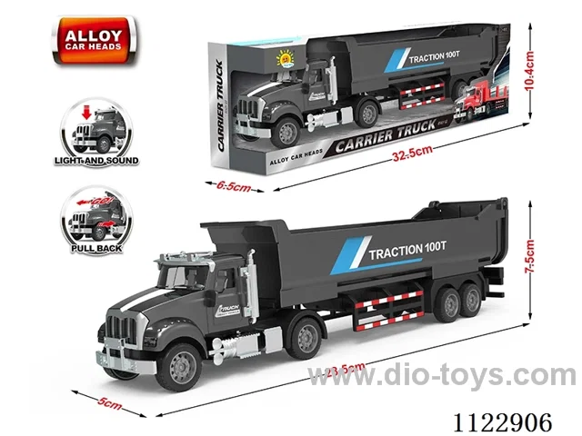 Acousto-optic alloy pull-back truck