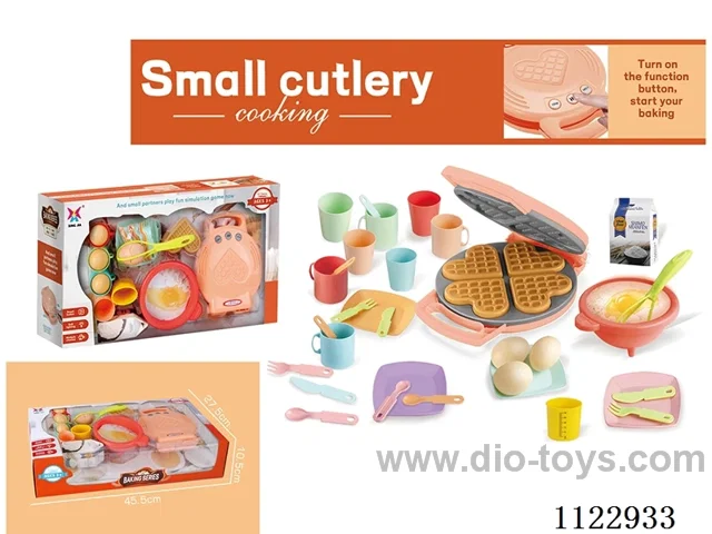 Baking set with lights and music includes AG13*3
