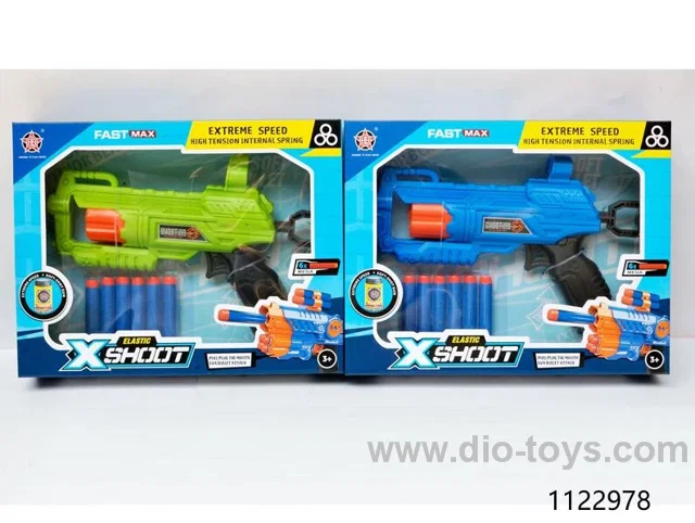 Soft bullet gun