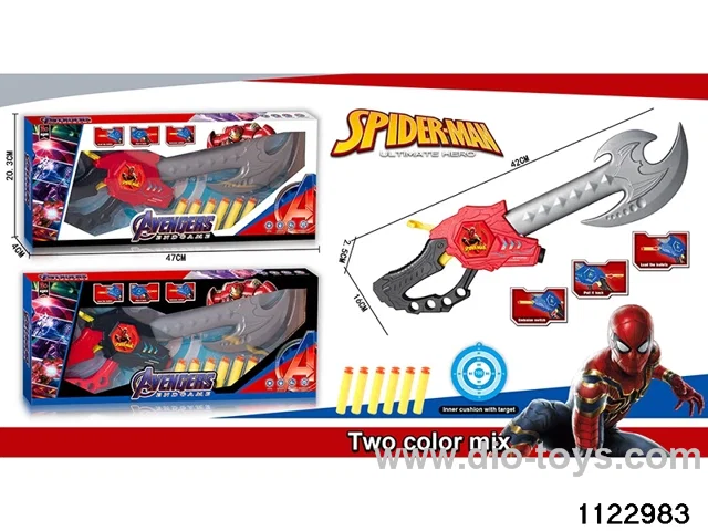 spiderman catapult axe
