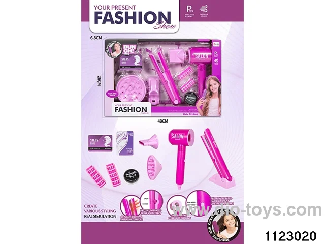 Hair Dryer Straightener Set (10PCS)