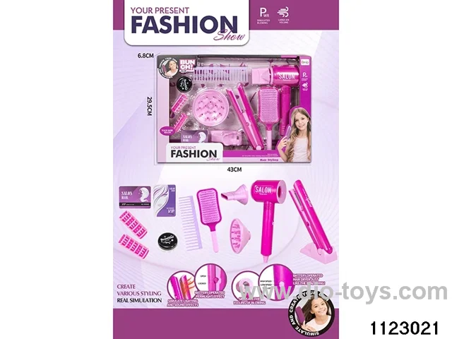 Hair Dryer Straightener Set (12PCS)