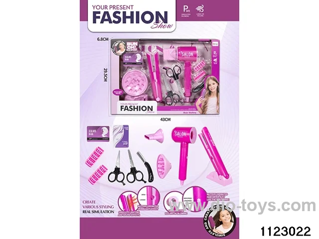 Hair Dryer Straightener Set (12PCS)