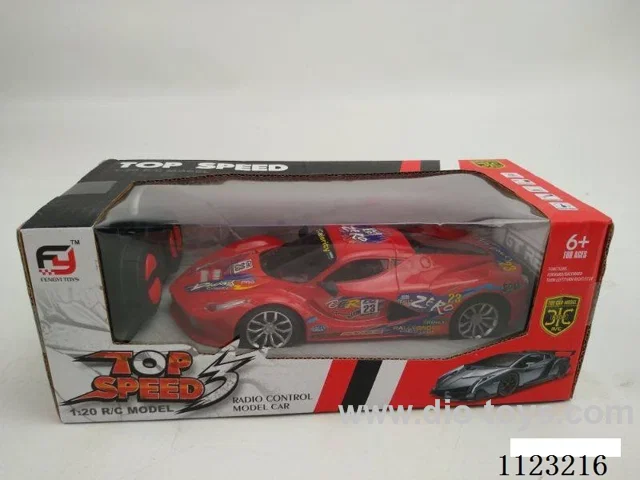 1:20 4ch rc car with light not included battery