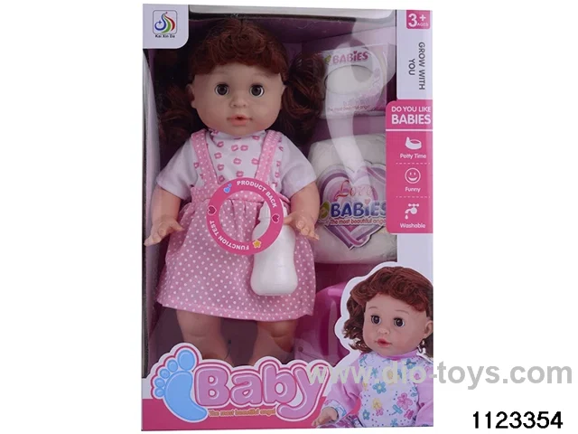 14 inch doll set with 4 voices