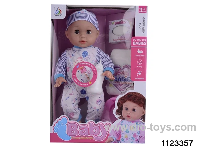 14 inch doll set with 4 voices