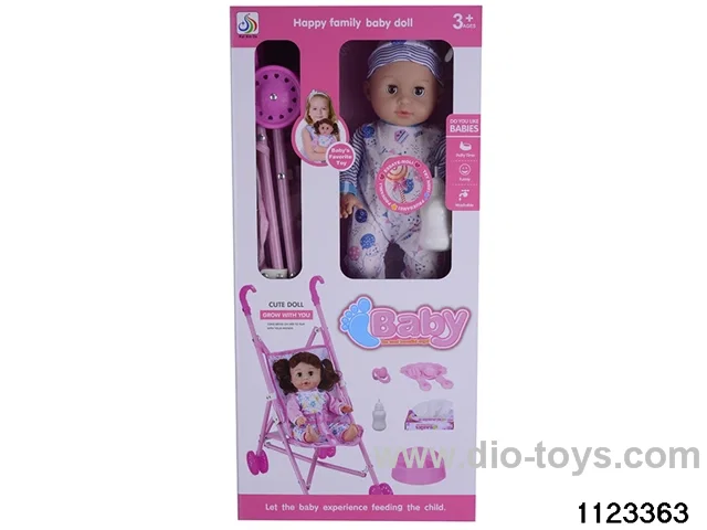 14 inch doll set with 4 voices