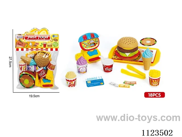 (GCC) Cash Register Burger set