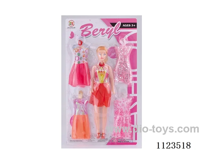 (GCC) 11-inch bare Barbie set
