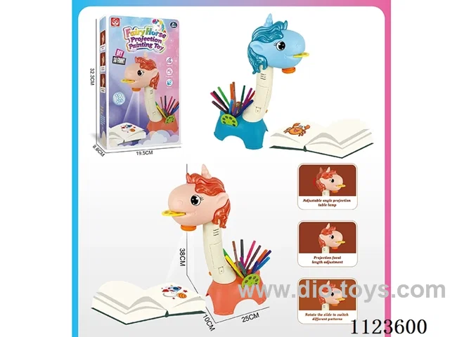 Fairy horse projection drawing machine