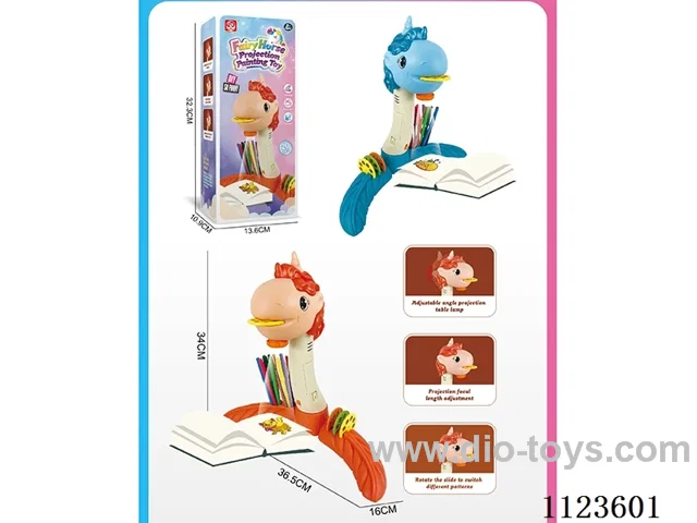 Fairy horse projection drawing machine