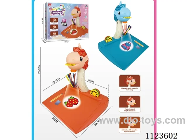 Fairy horse projection drawing machine