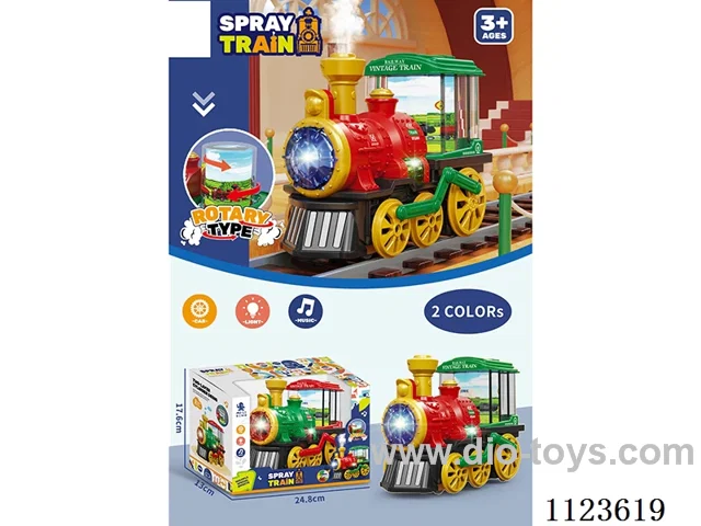 Electric Spray Train 2 Color Mix (Green/Red)