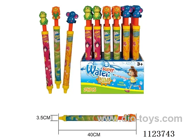 40CM small animal head heat transfer water cannon /3 types mixed /24PCS