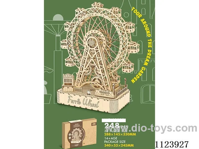 3D wooden jigsaw Ferris wheel 248PCS