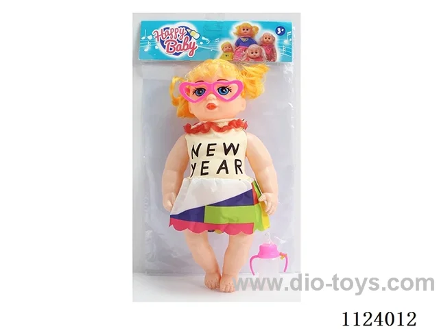 12 "26 cm 5 joint doll + mirror + bottle mixed
