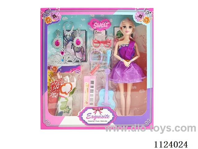 11 "29 cm 11-joint Barbie doll + clothes + accessories (multiple mixed)