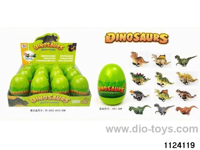 pull back dinosaurs