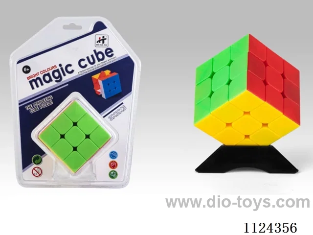 Third level solid color Rubik's Cube