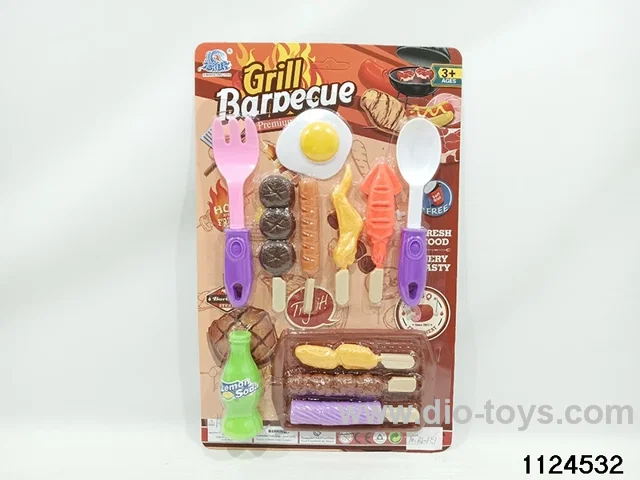 BBQ with fork and spoon