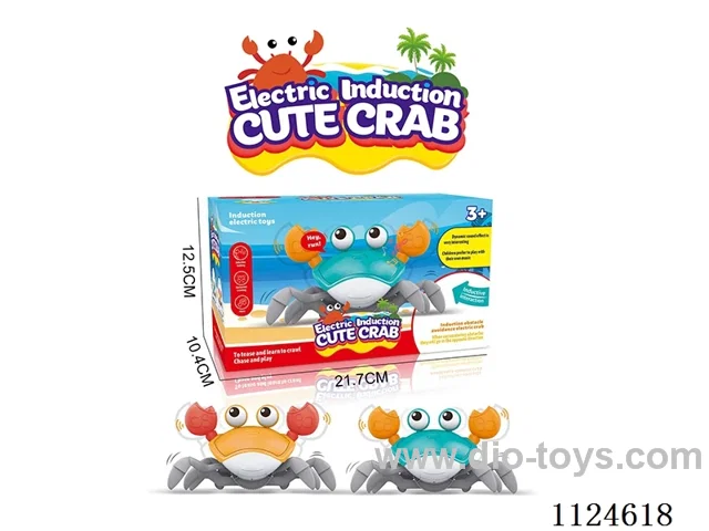 Inductive obstacle avoidance electric Crab battery version