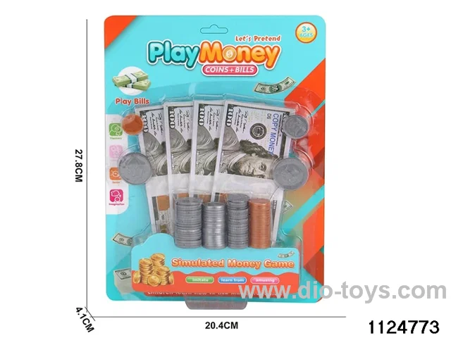Coloured Dollar Set