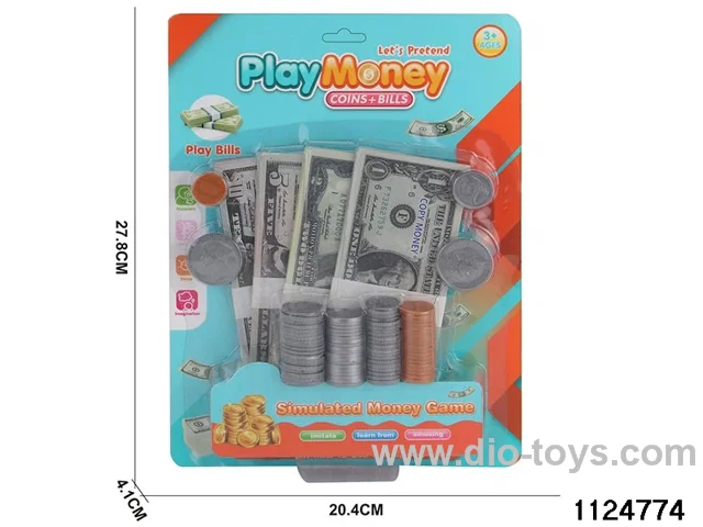 Coloured Dollar Set