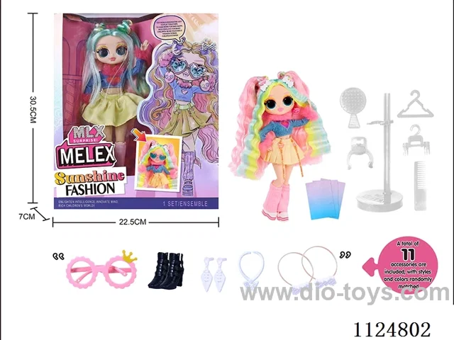 10 "11 knuckle doll