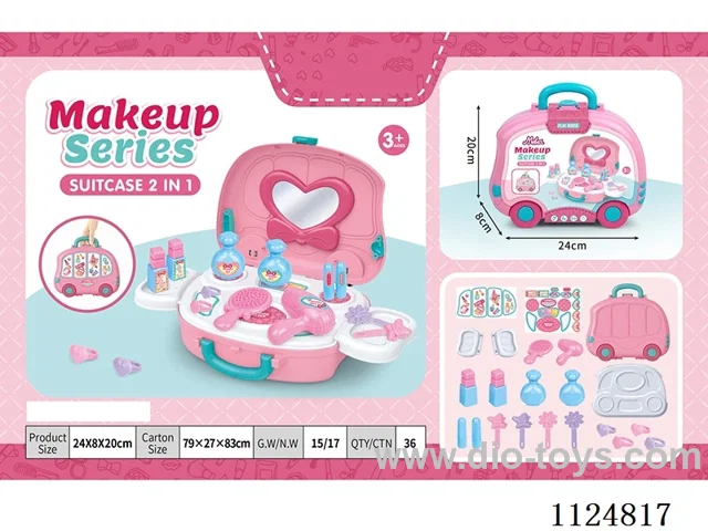 Cosmetics storage car