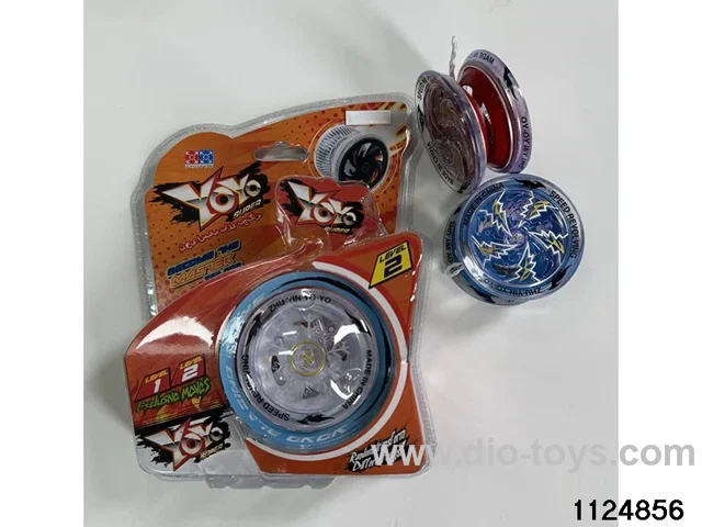 Alloy colourful light yo-yo