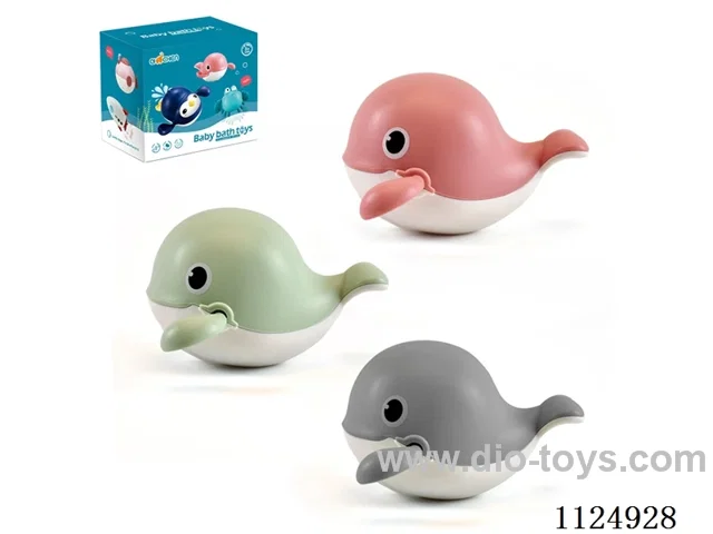 Swimming whale
