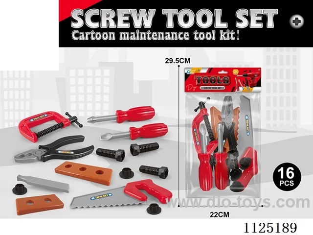 16 sets of tools