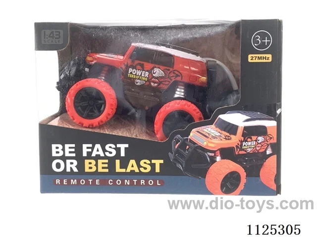 1:43 4ch rc car with light not included battery