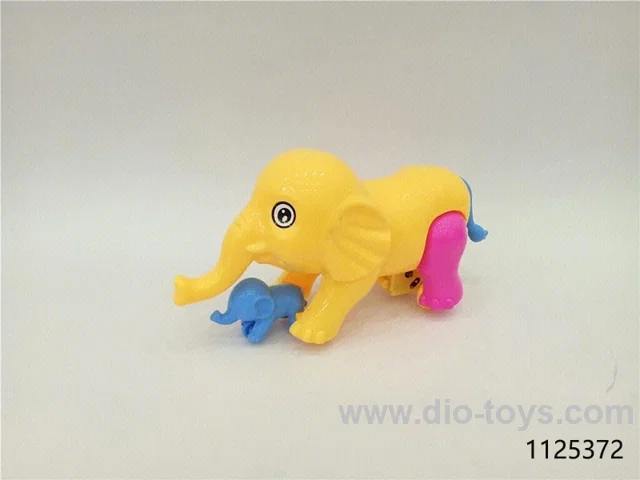 pull string elephant with light