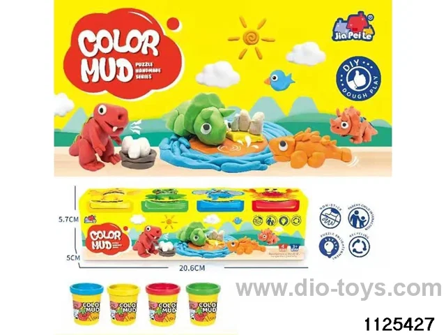 colored clay