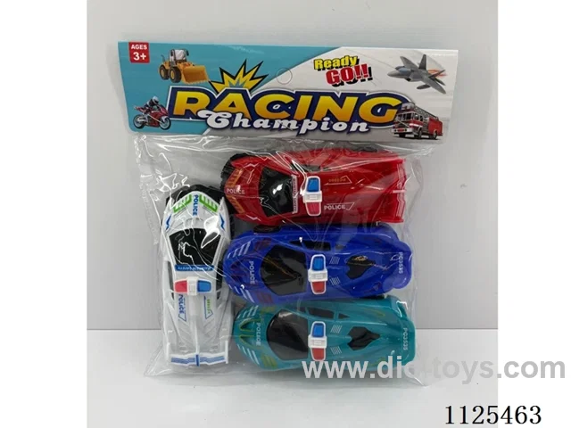 4PCS pull-back cars