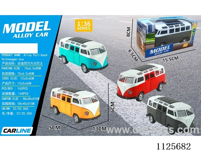 pull back alloy car