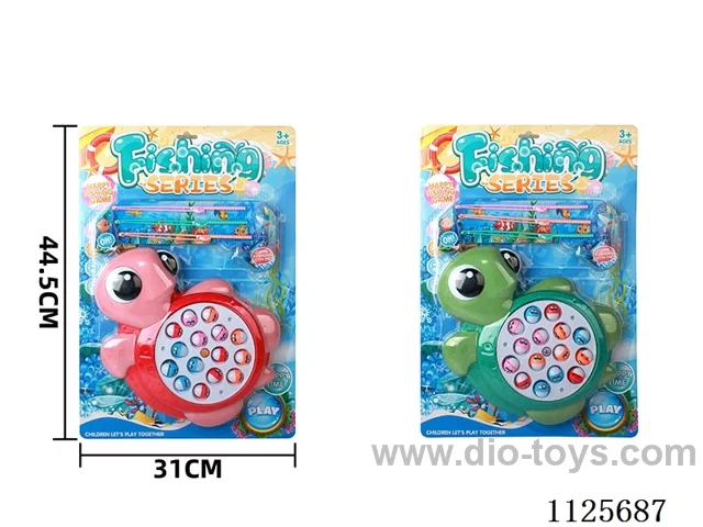 Electric Turtle Fishing 2*AA battery (with music)