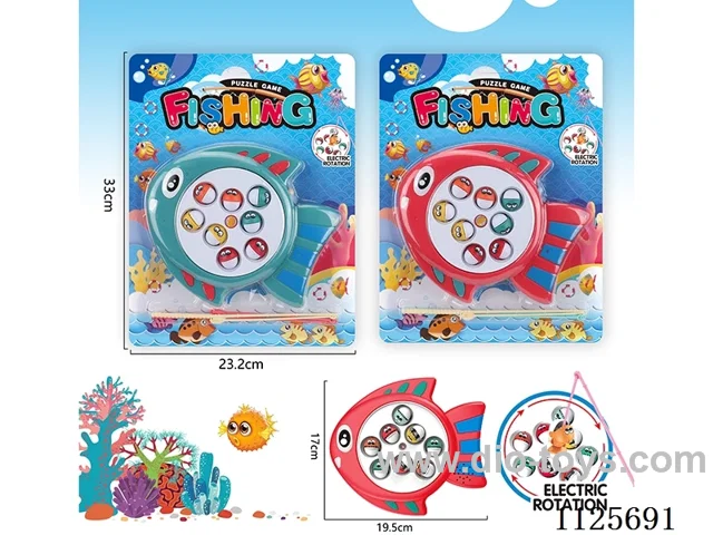 Electric Cartoon Fish 2*AA battery (without music)